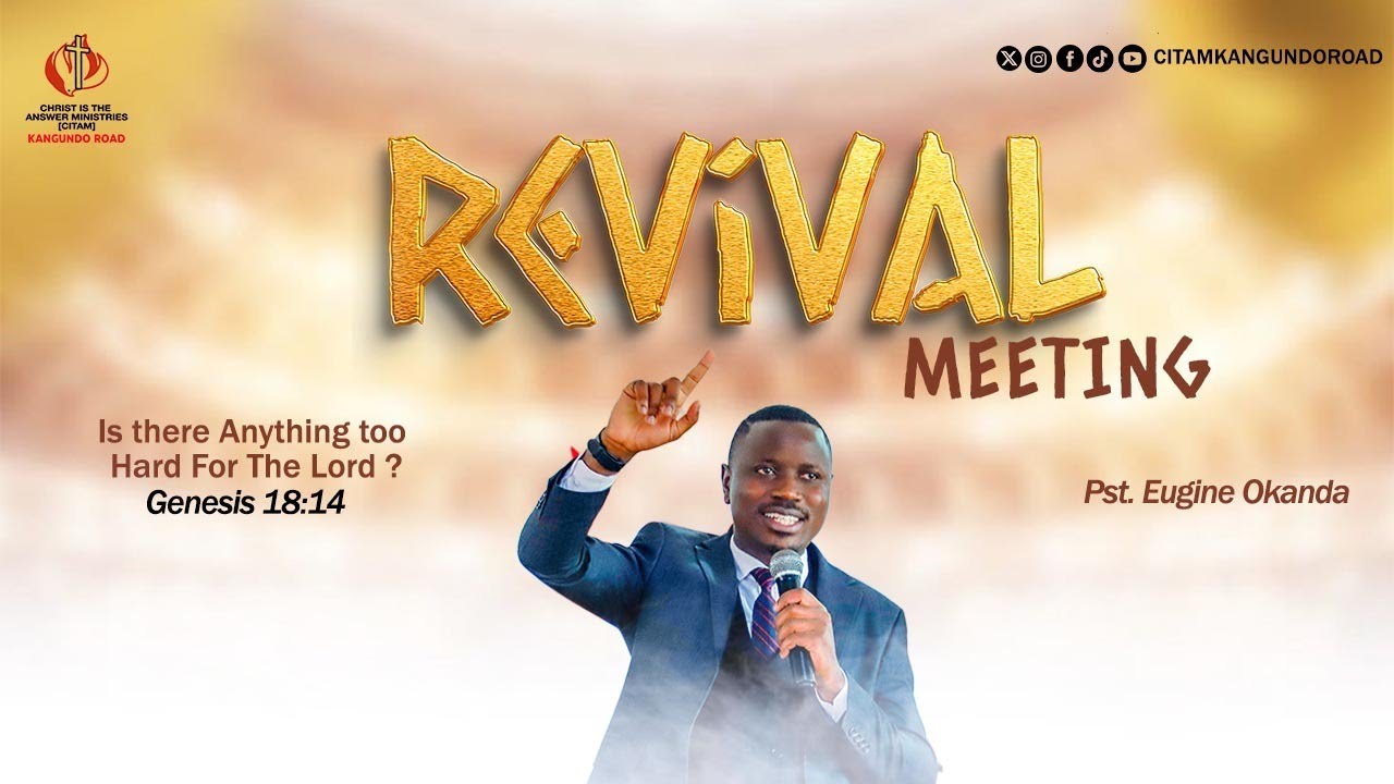 REVIVAL MEETING | Pst. Eugine Okanda | 28th Jan 2026 | Church Online