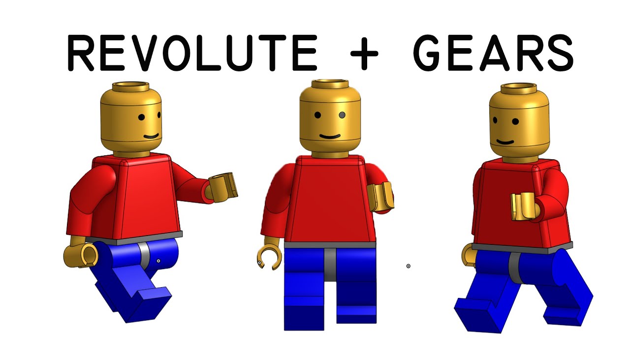 Как анимировать человечка Lego в Onshape