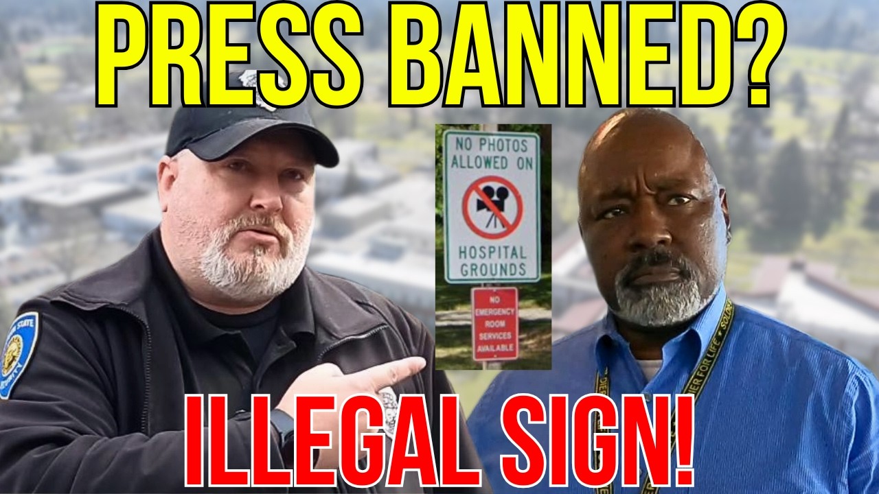 No Press Allowed” — But Is This Sign Even Legal?