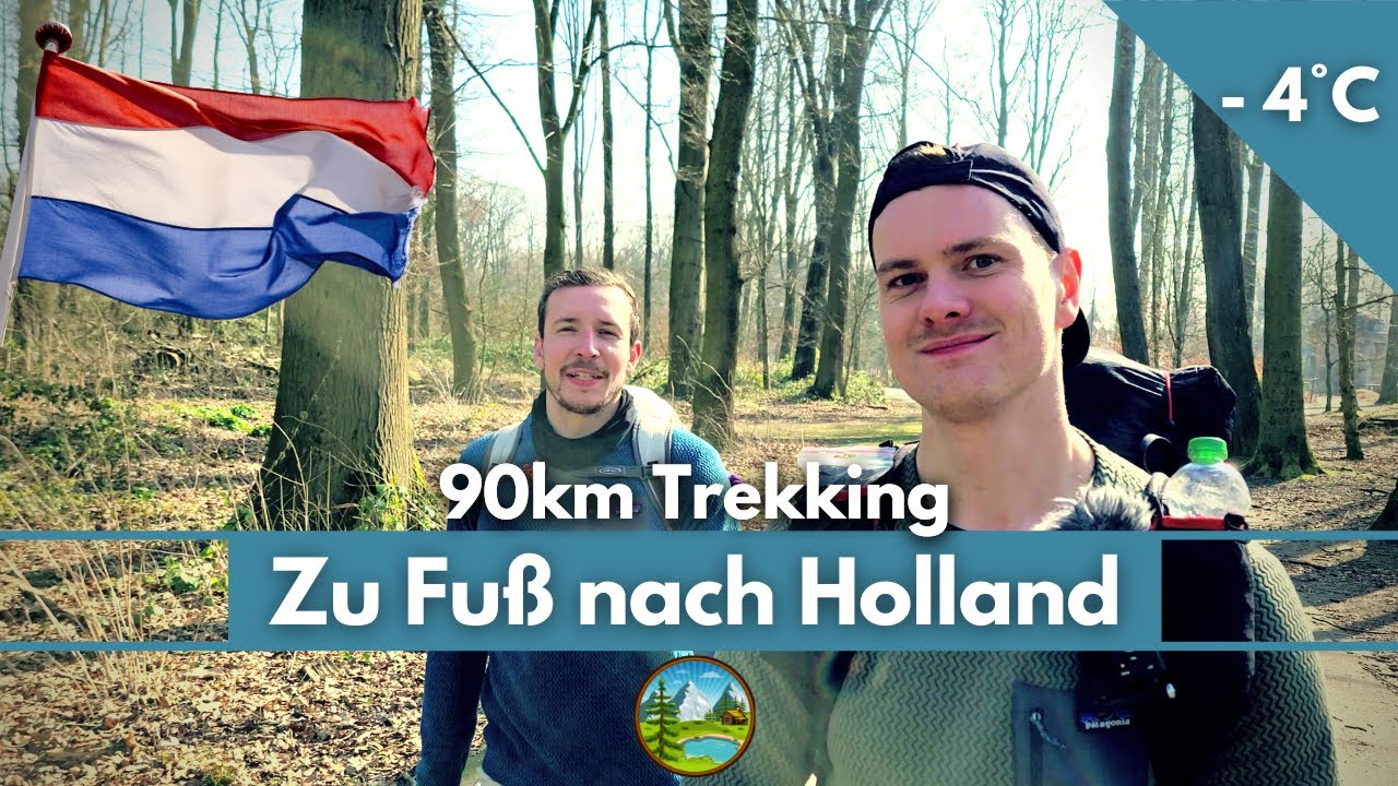 Ruhrgebiet nach Holland: 90km Winter Wildcamping