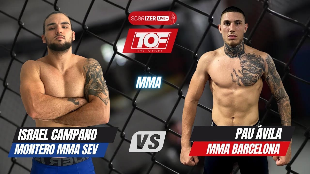 MMA - ISRAEL CAMPANO (MONTERO MMA) VS PAU AVILA (MMA BCN) - 70KG TOF & SCORIZER 1