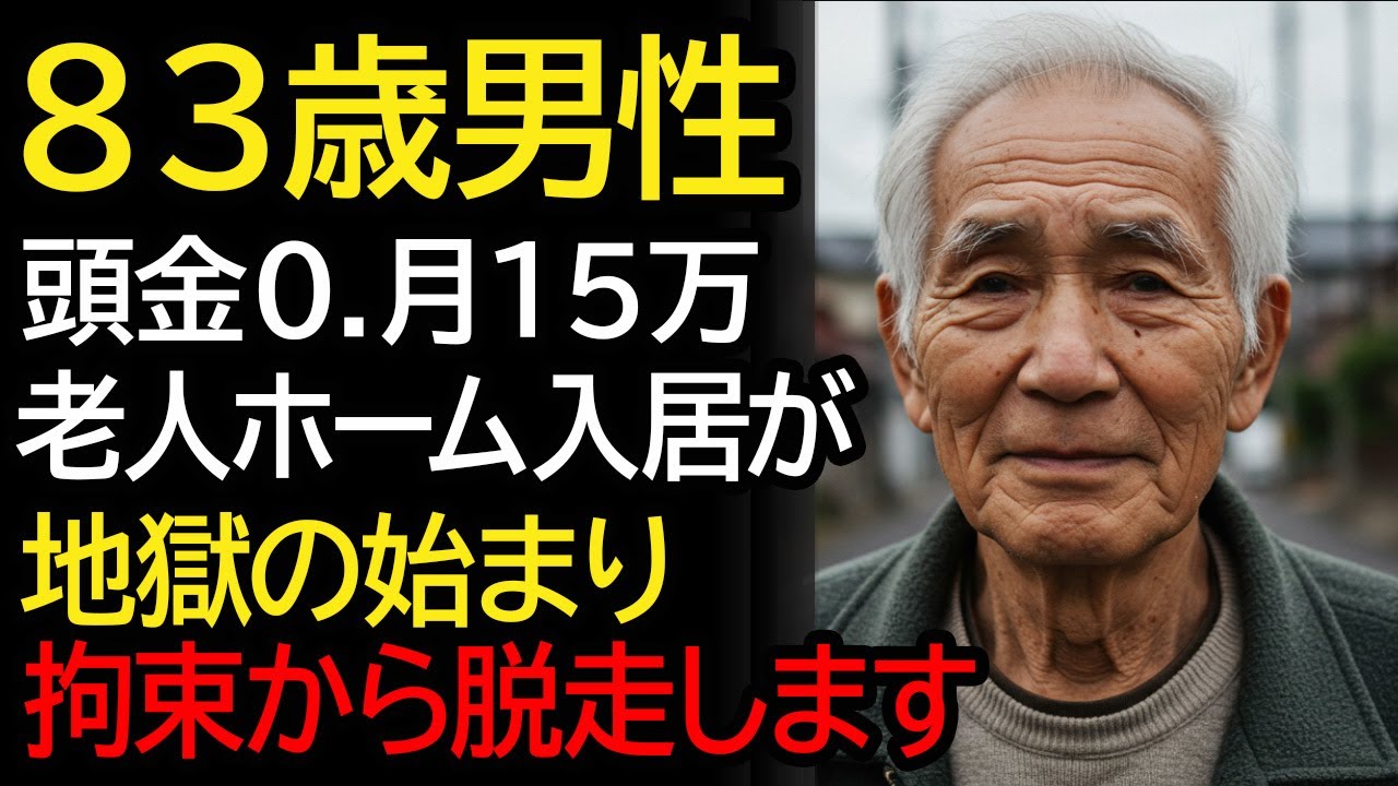 入居金0円月額15万円の格安老人ホームに入居した結果、人生地獄に堕ちました