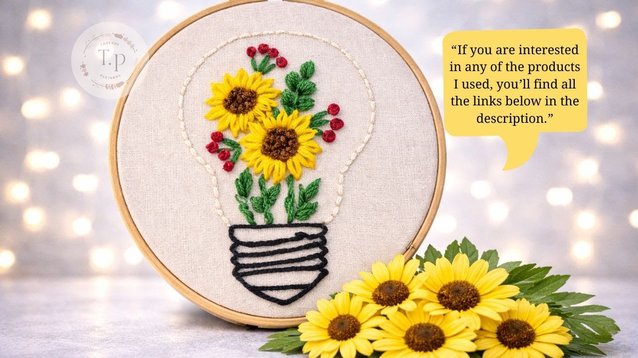 ✨🔥 Easy Flower Stitch Tutorial | Perfect for Beginners🌹🔥❤️#handmade #trending #trend #trendingvideo
