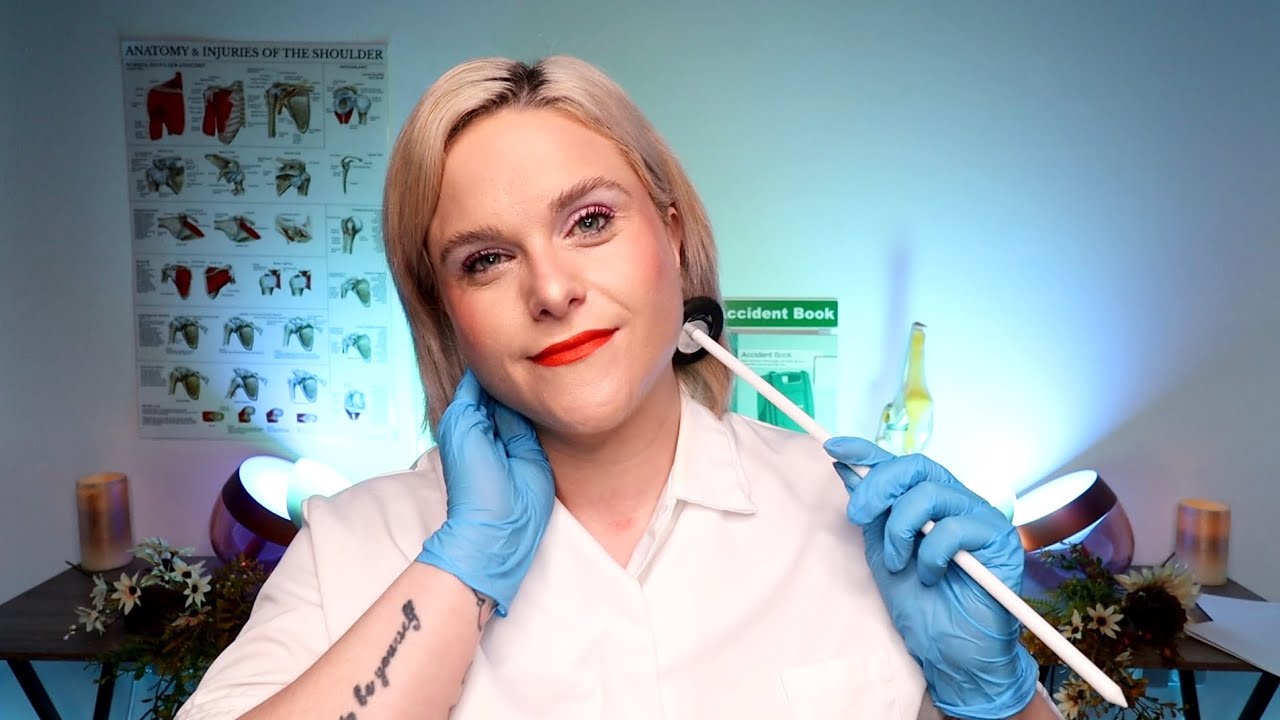 An ASMR Chiropractor Assessment & Adjustments RP: Real Sounds!