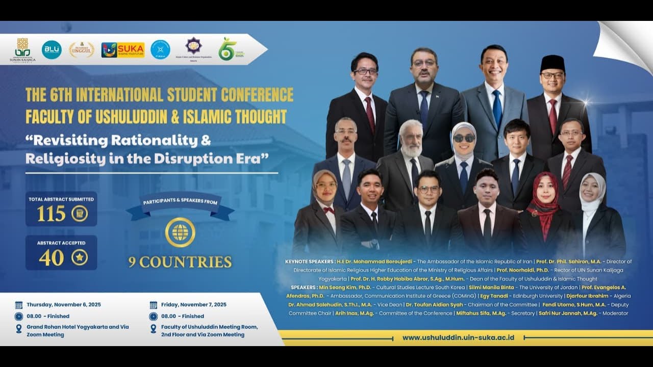 The 6th International Student Conference Faculty of Ushuluddin & Islamic Thought | Day 2