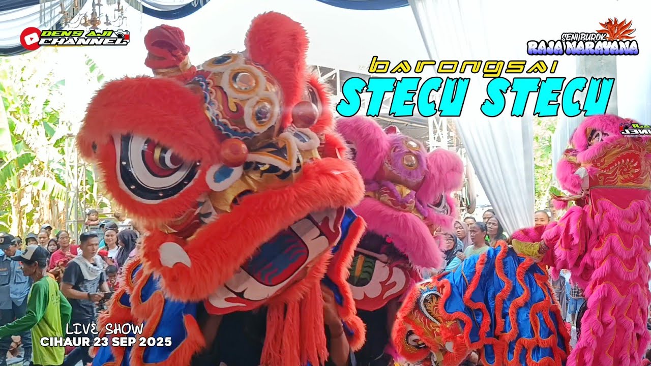 Stecu Stecu - Barongsai - Burok Raja Narayana Live Cihaur 23 September 2025