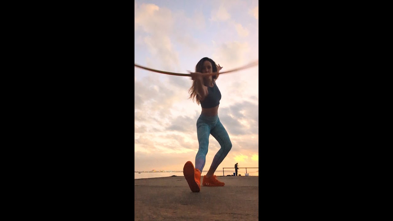 STAY (SPED UP) HIKO | SPINJOY SUNRISE HULA HOOP DANCE