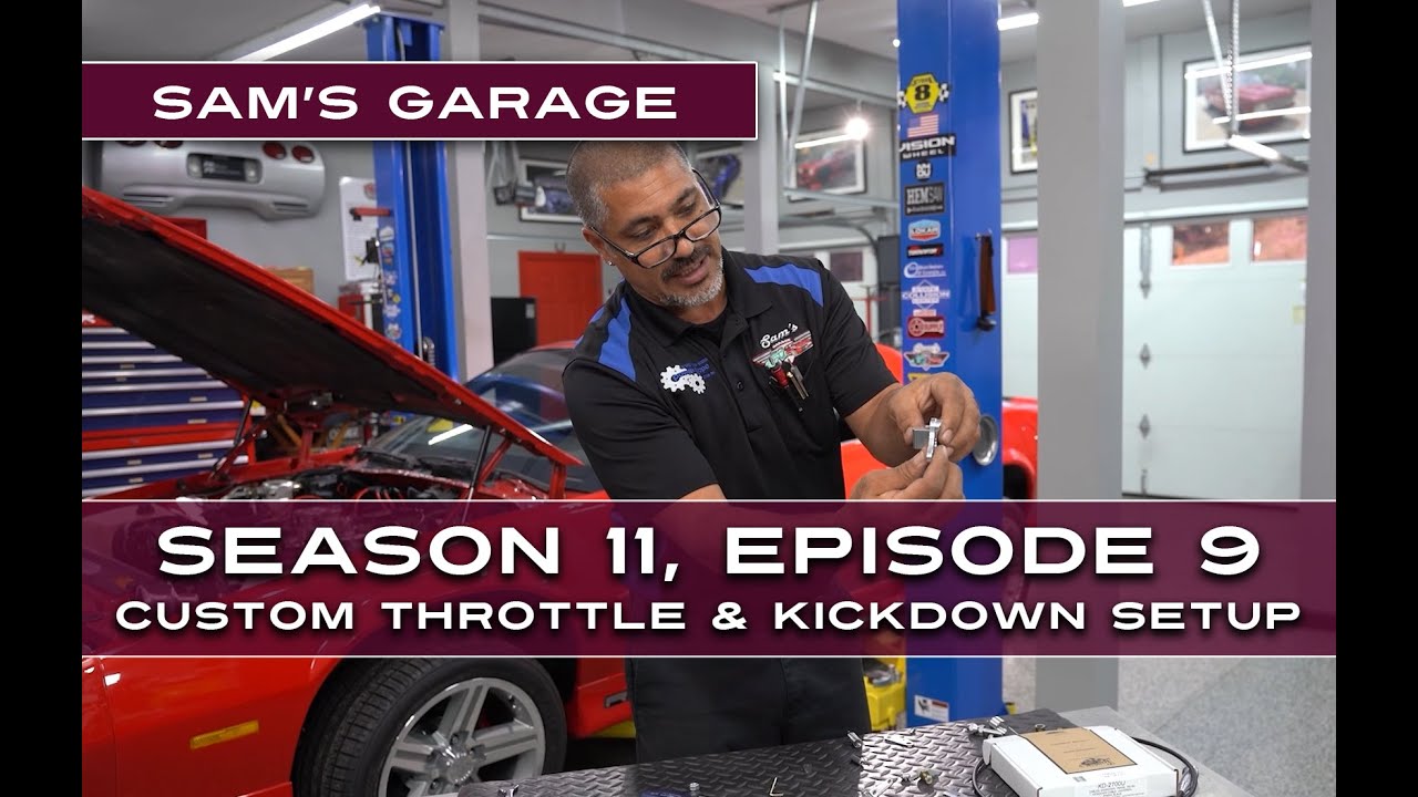 Sam's Garage Season 11 - Custom Lokar Throttle and Kickdown Cable Setup for '92 Camaro