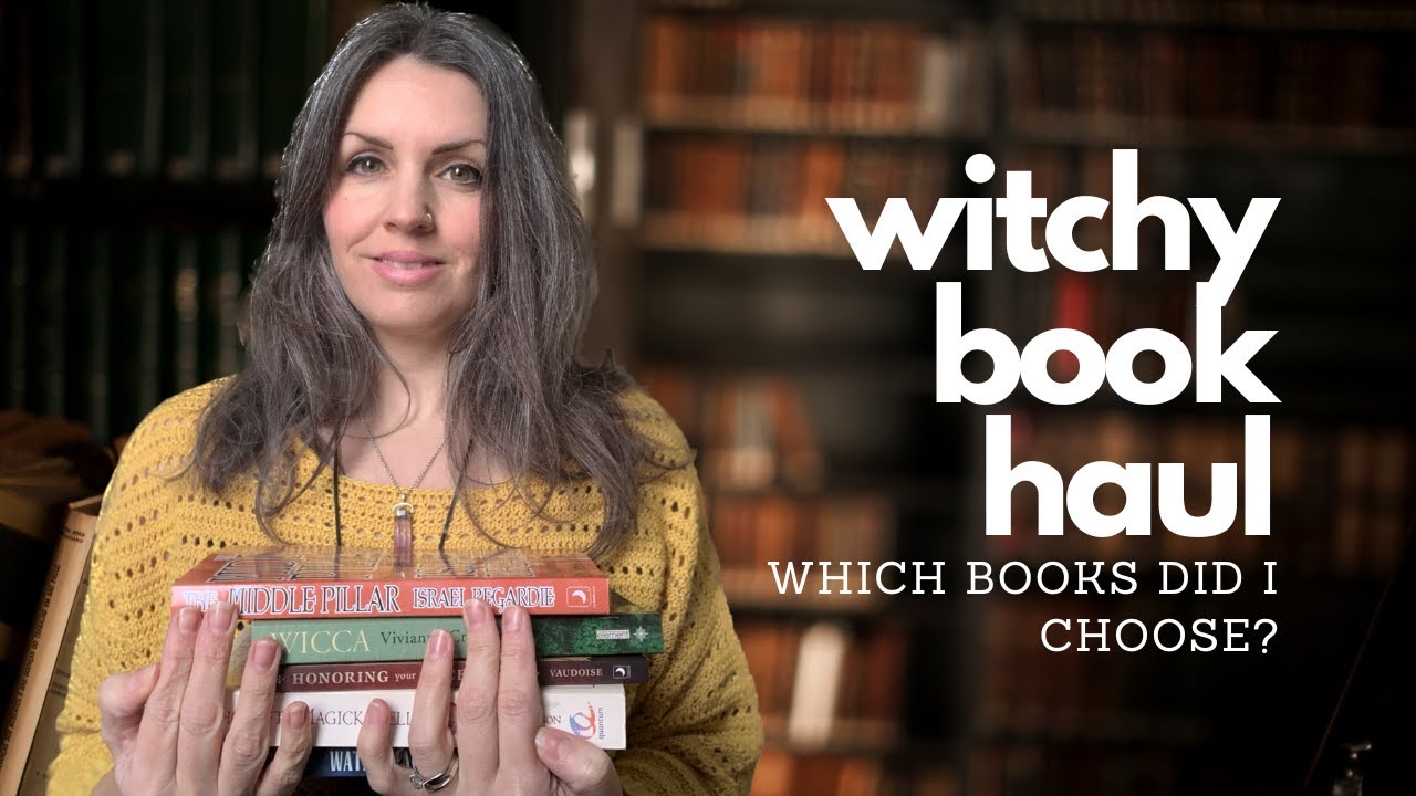 Witchcraft Book Haul | Classic Books, Occult Writers & Community Favourites | The Cemetery Witch