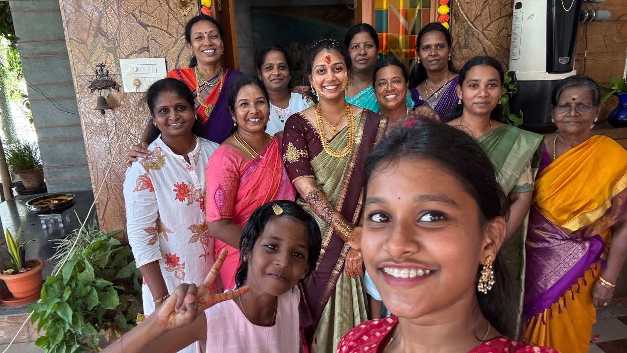 தாய்மாமன் & அத்தைகள் கொண்டு வந்த சீர் வரிசைகள்!!!