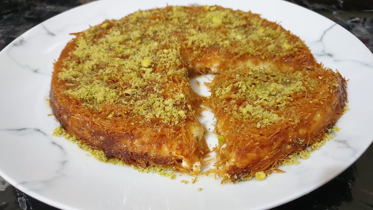 Kunafa | Kunafa without cheese | Turkish Dessert