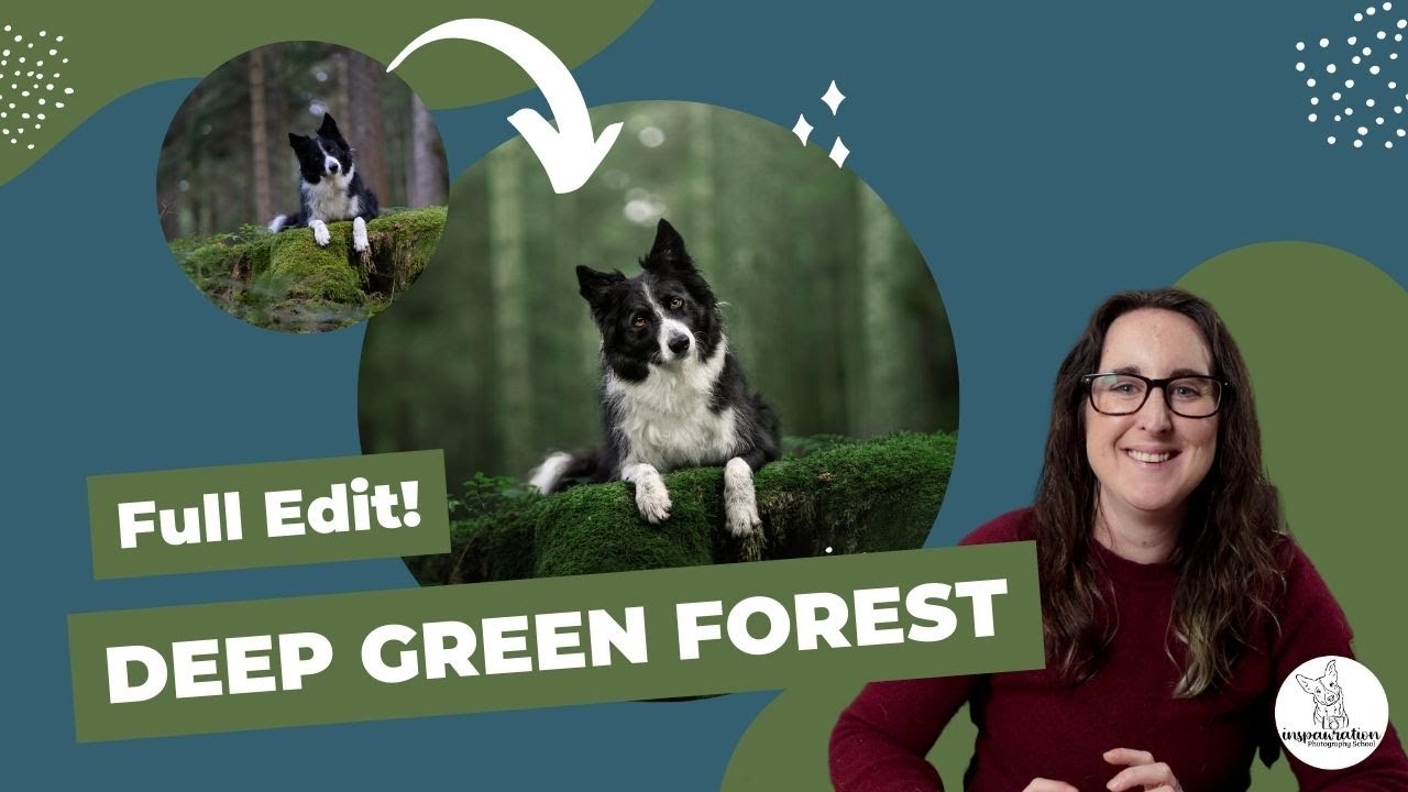 Deep Green Forest: ПОЛНОЕ руководство по редактированию фотографий домашних животных!