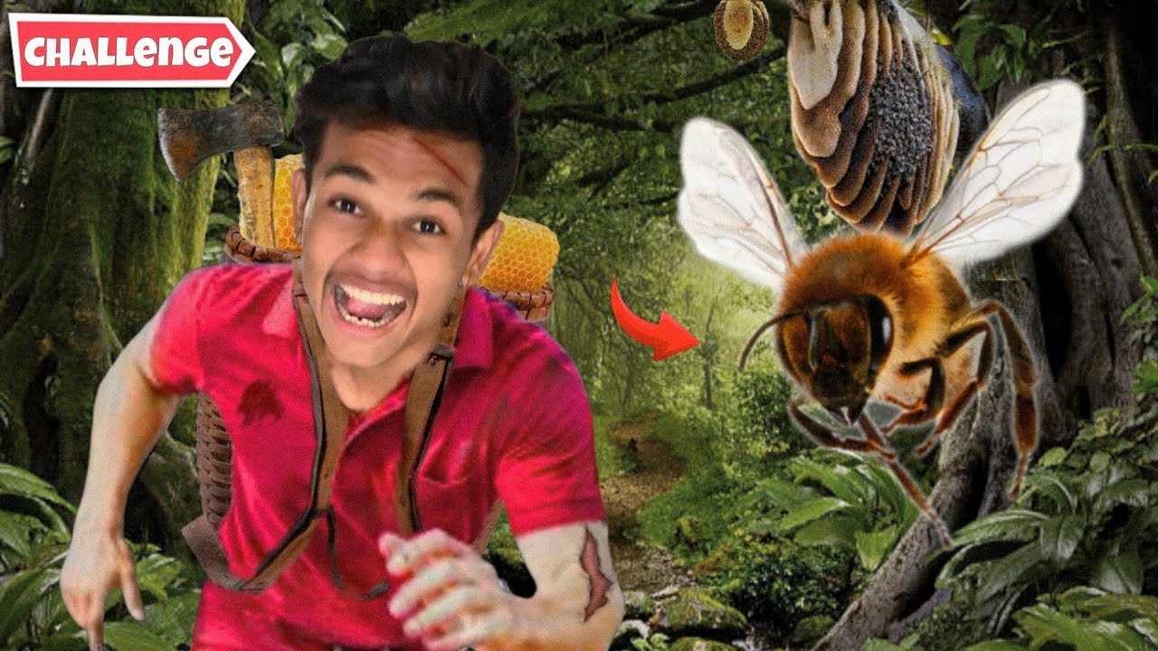 ​Shahad Ke Chakkar Mein Lagg Gaye! 😱🐝 1 Million Bees Attack! @VEERAKADAUR 