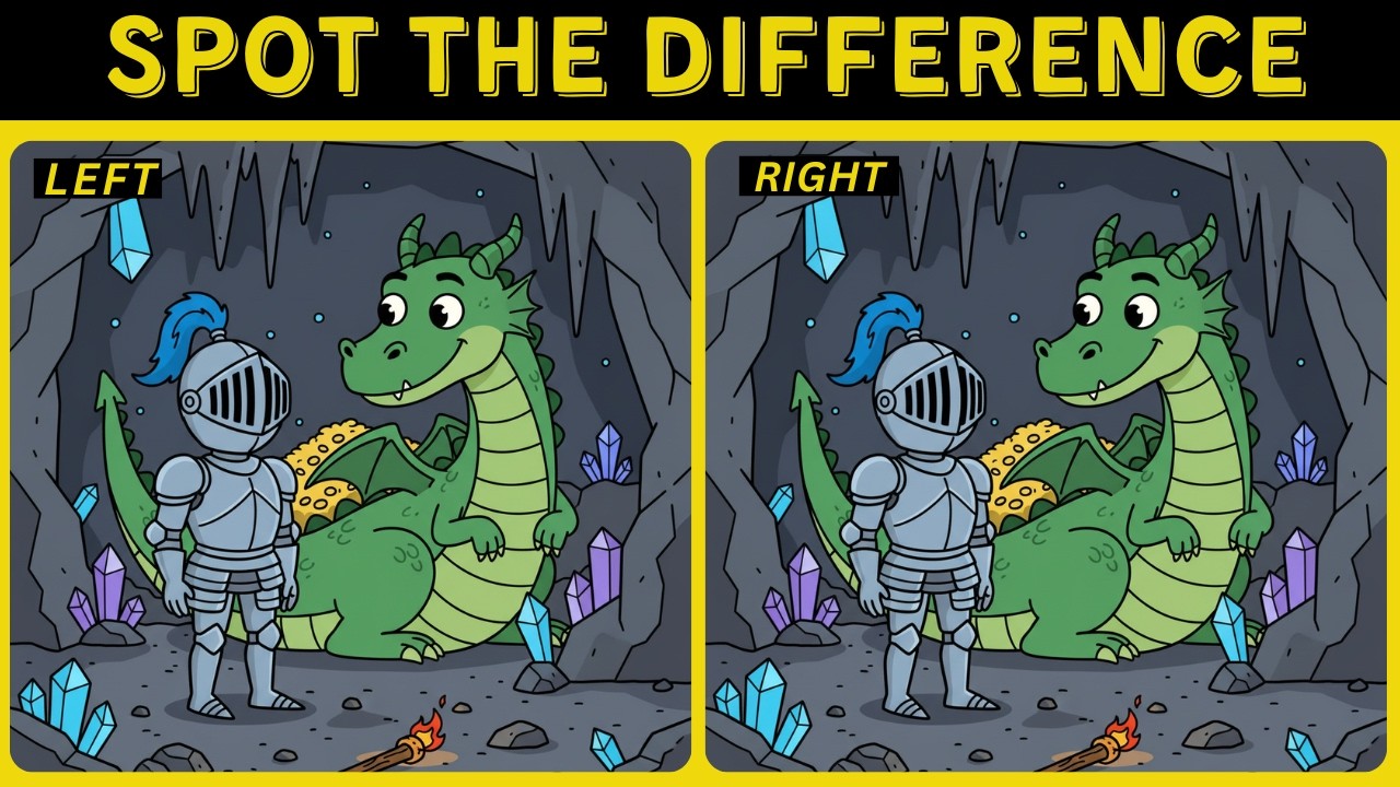 🧐 Wait, Something Is Different! | Spot the Difference Challenge