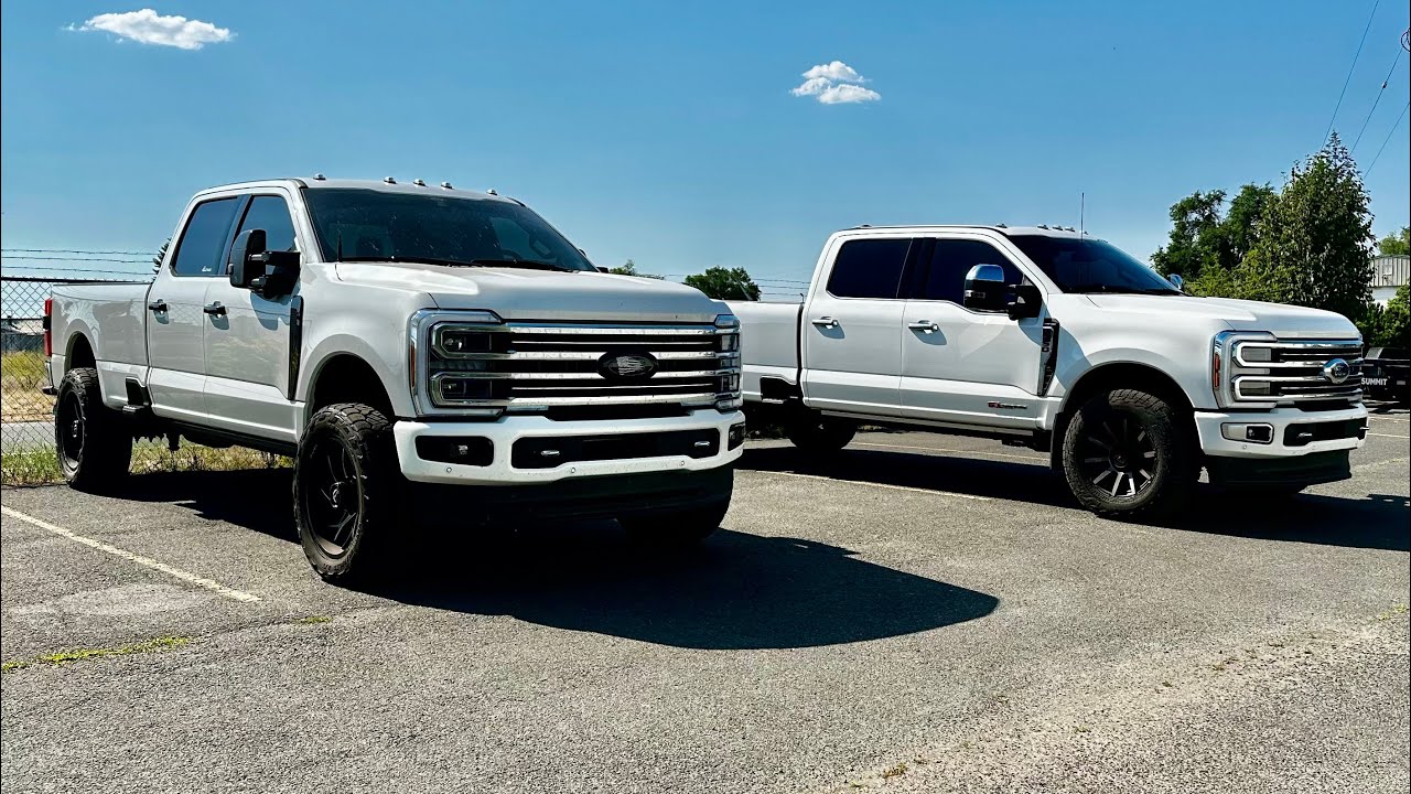 Ford F350 2024 года. Nitto Recon против Falken Wildpeak AT4W. Почему 75% людей нужны шины AT.