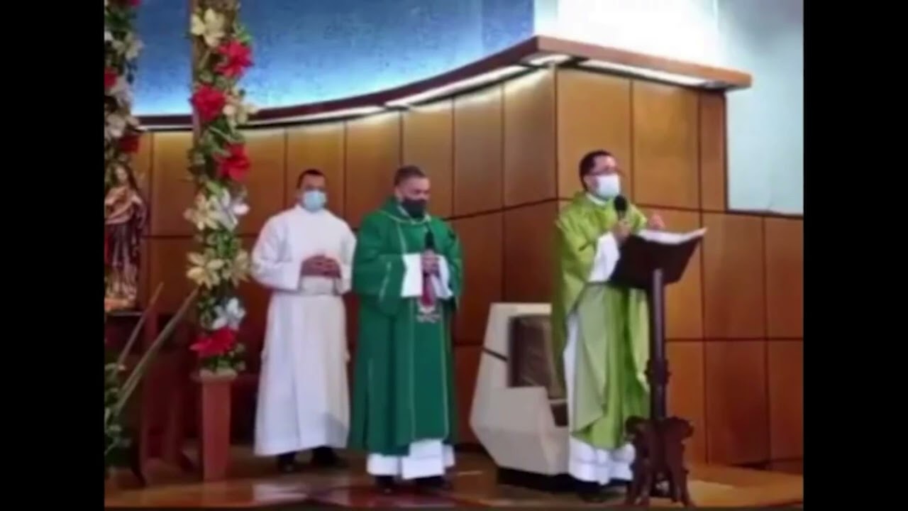 TRÄNENAUSBRUCH EINES PRIESTERS WEGEN HANDKOMMUNION