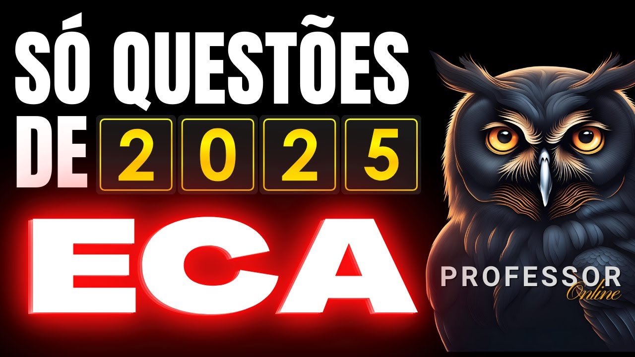 ECA ATUALIZADO 2025: Estatuto da Criança e do adolescente | Eca para Concursos