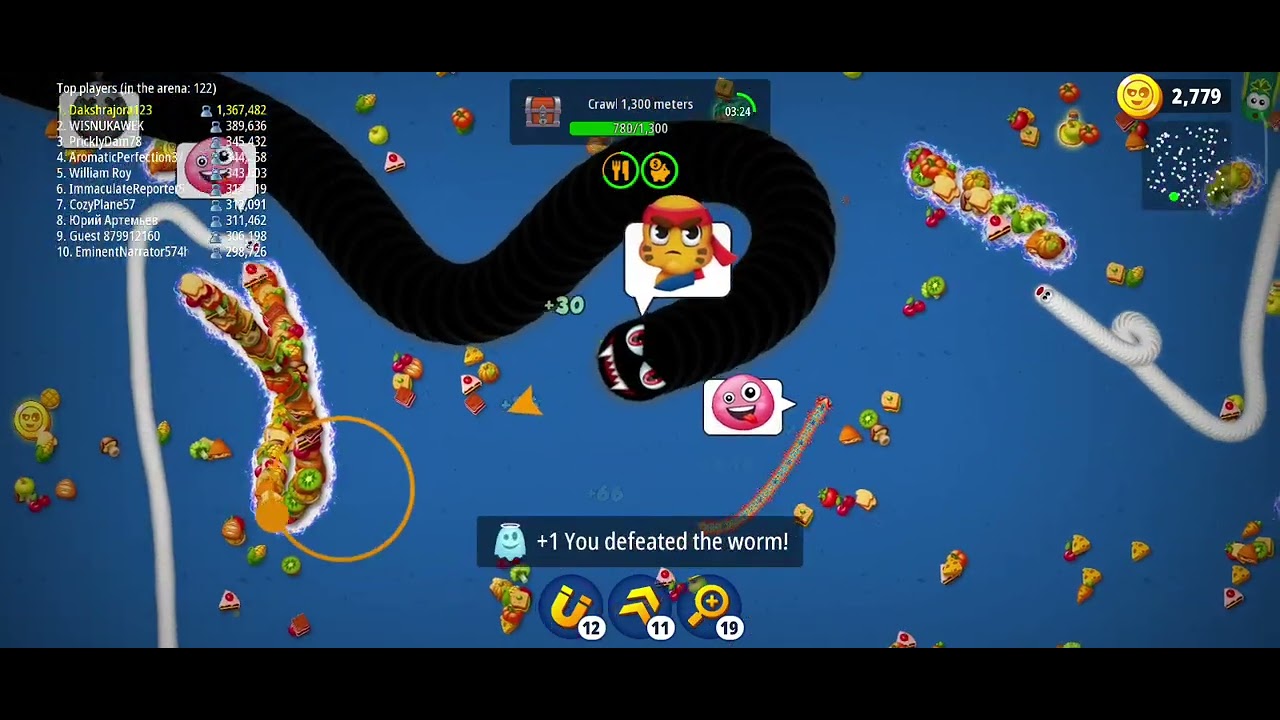 2500000 score on top no. 1 with black mony