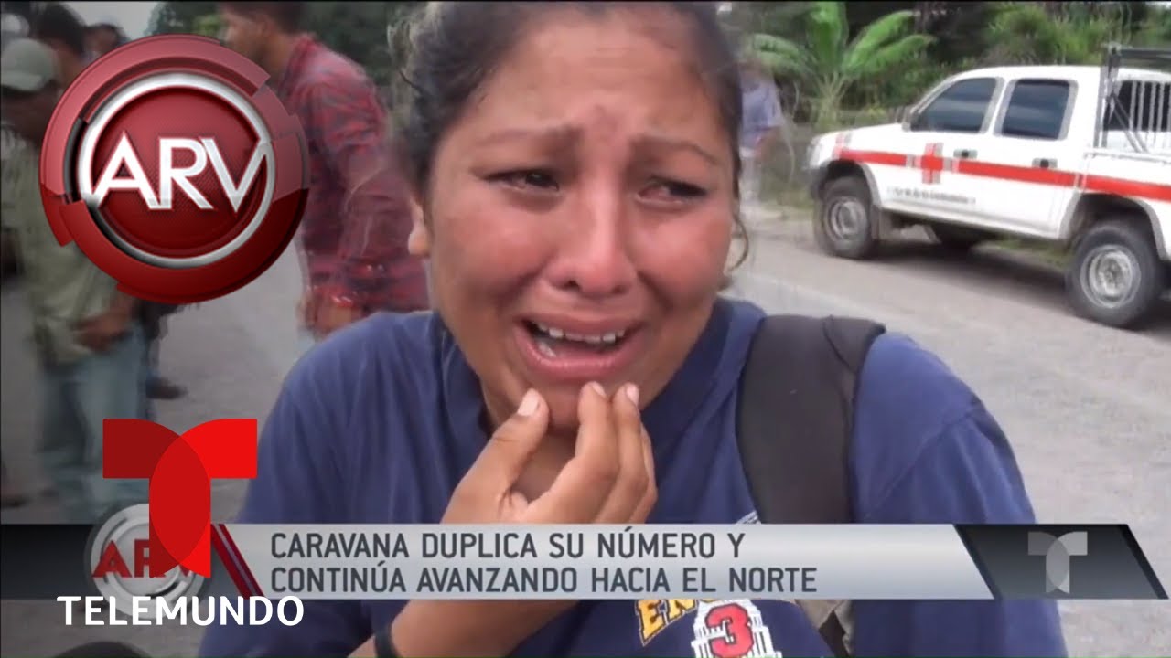 La fuerte advertencia de Trump a caravana de migrantes | Al Rojo Vivo | Telemundo