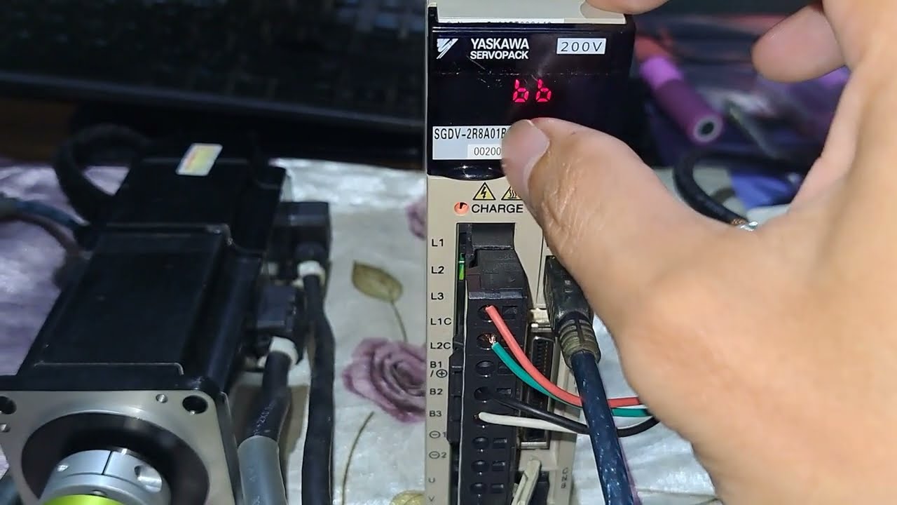 Hướng dẫn cài đặt AC Servo Yaskawa Sigma7 || SGDV -- SGD7S điều khiển kiểu xung chiều
