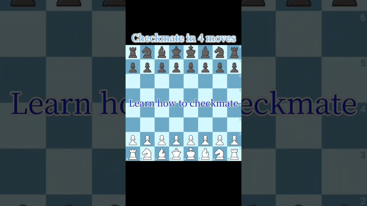 How to Checkmate in Just 4 Moves | Four Move Checkmate in Chess Explained