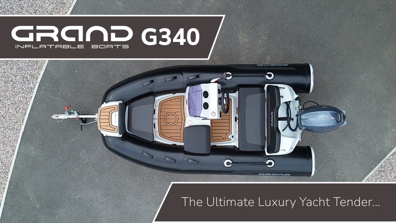 Grand G340 – The Perfect Compact Yacht Tender 🚤⚓ #GrandBoats #YachtTender
