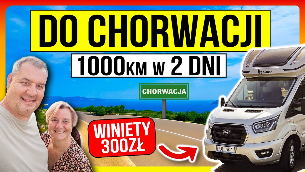 DROGA DO CHORWACJI –  Winietki, Paliwo - Jedziemy Tam Gdzie Wszyscy Polacy! Wakacje 2025