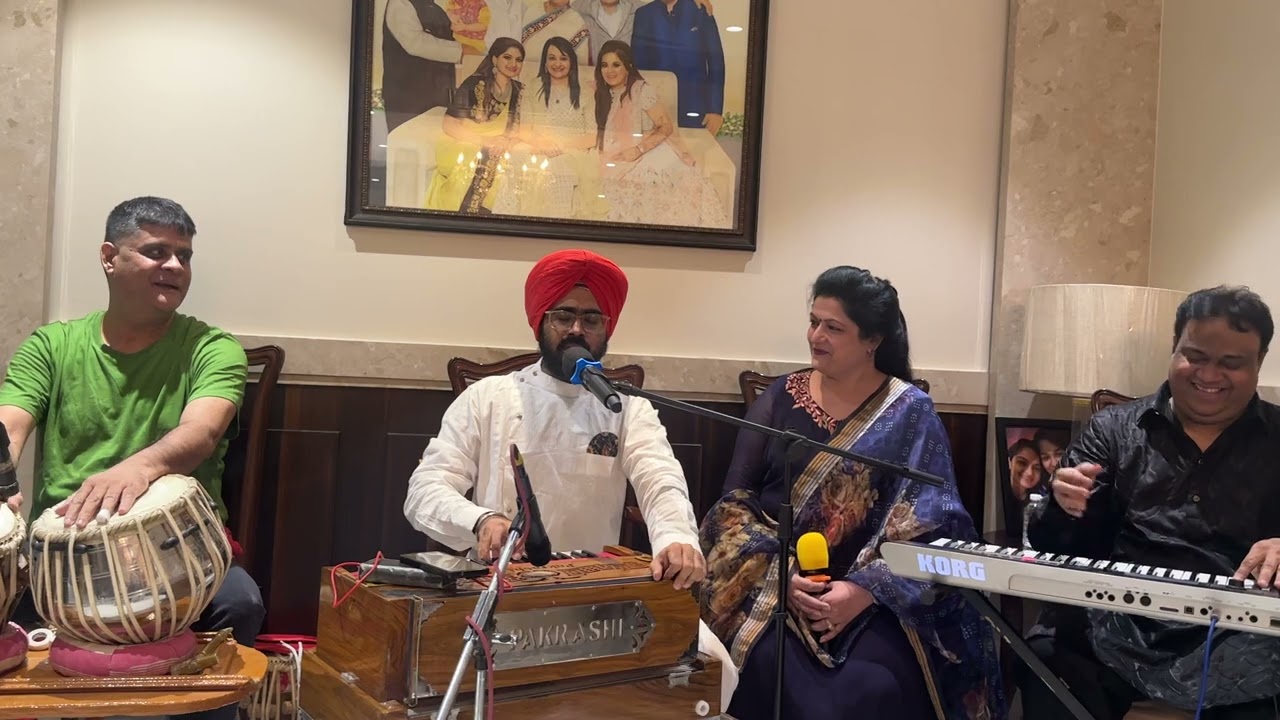 Kaun Kehta hai mohabbat ki zubaan hoti hai//Jagjit Singh-Chitra Singh//Poorva Guru,Paran Raj Bhatia