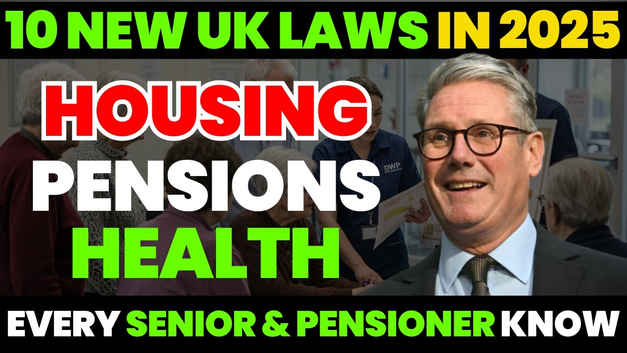 10 New UK Laws in 2025 Every Senior & Pensioner Must Know (Pensions, Housing, Health)