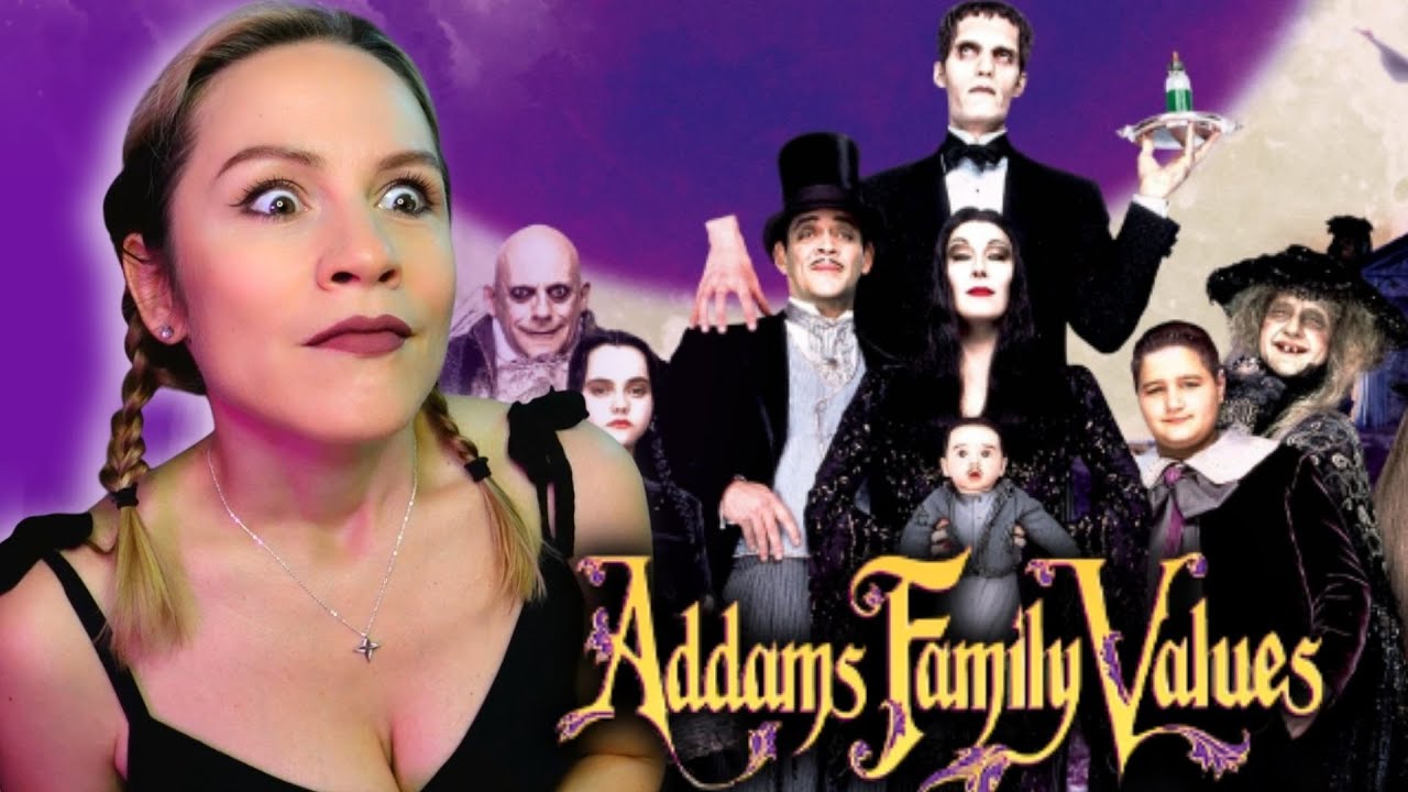 ⚰️ «Это было дико!! 😜 Ценности семейки Аддамс (1993) РЕАКЦИЯ | Первый просмотр
