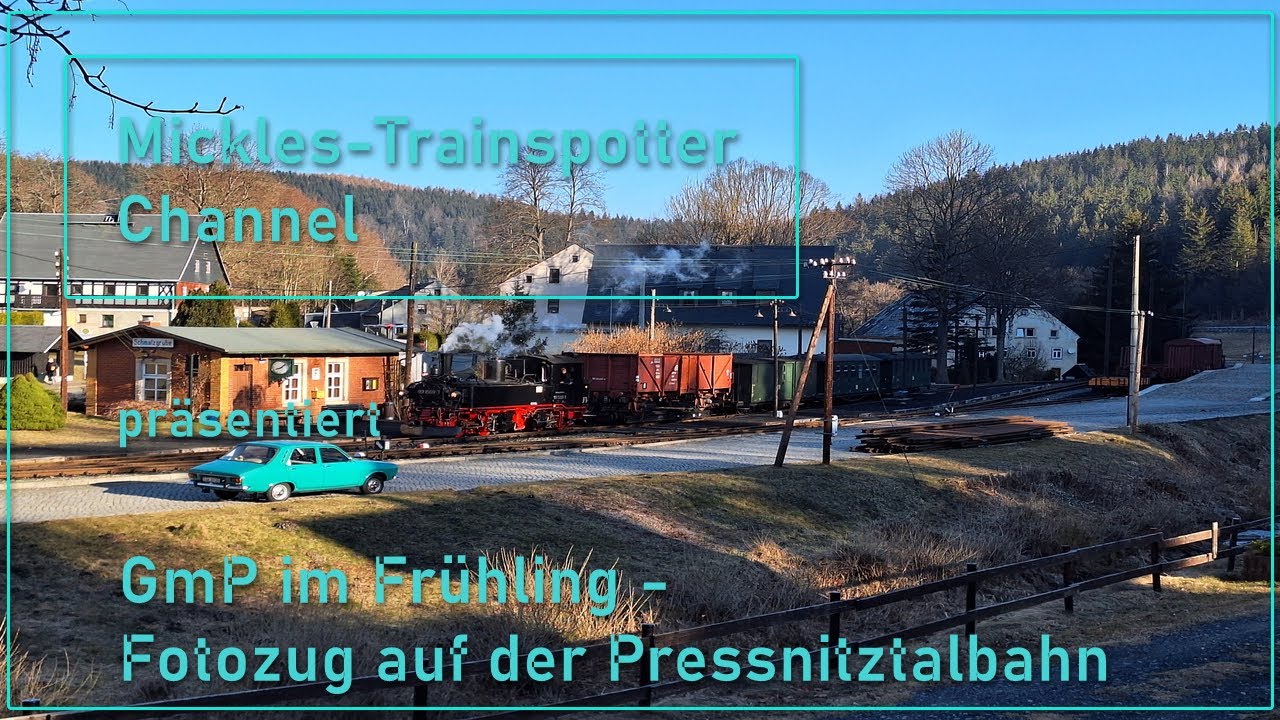 ☆☆☆ GmP im Frühling | Fotozug auf der Pressnitztalbahn ☆☆☆