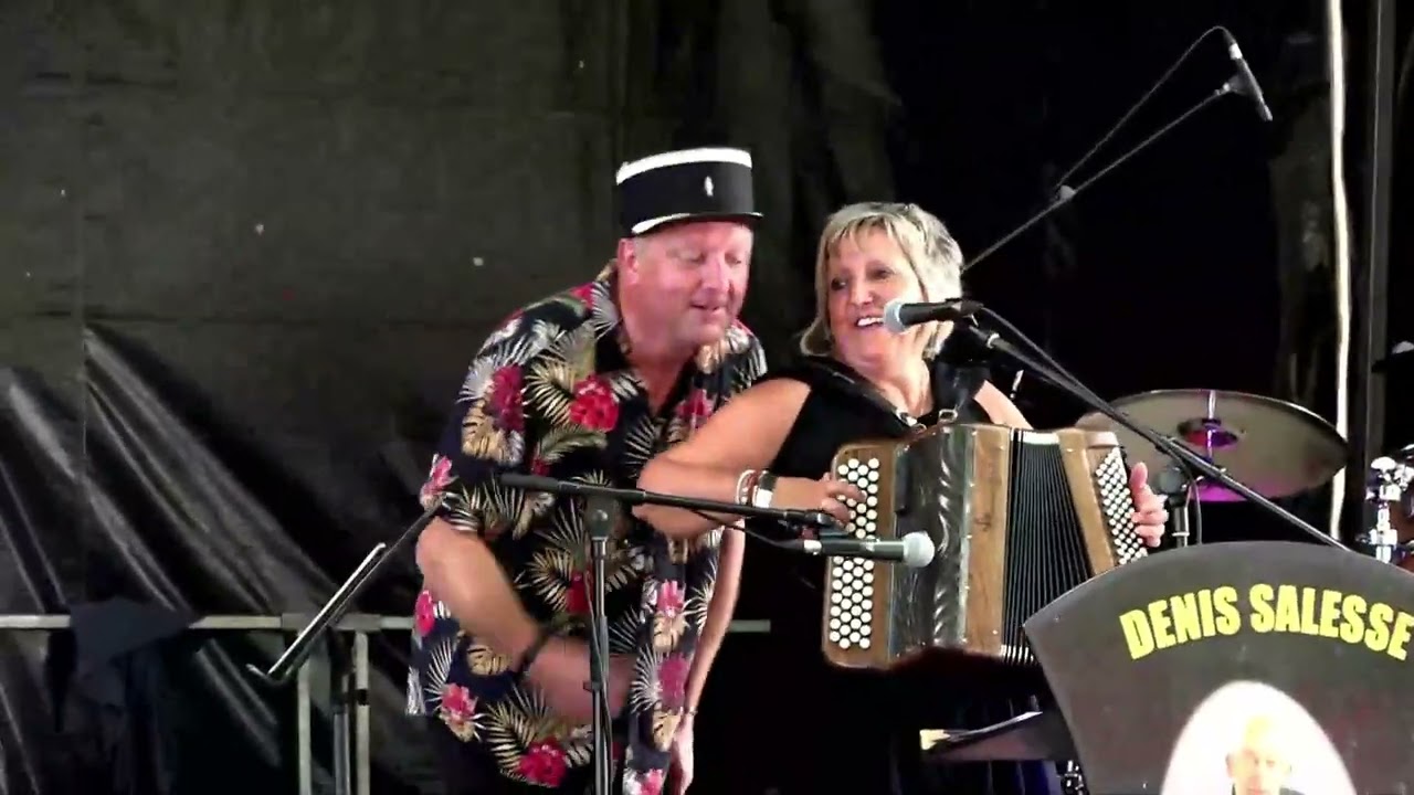 Nicole BERGES Jean Pierre BERGES  imite Bourvil VOULEME 15 août 2022