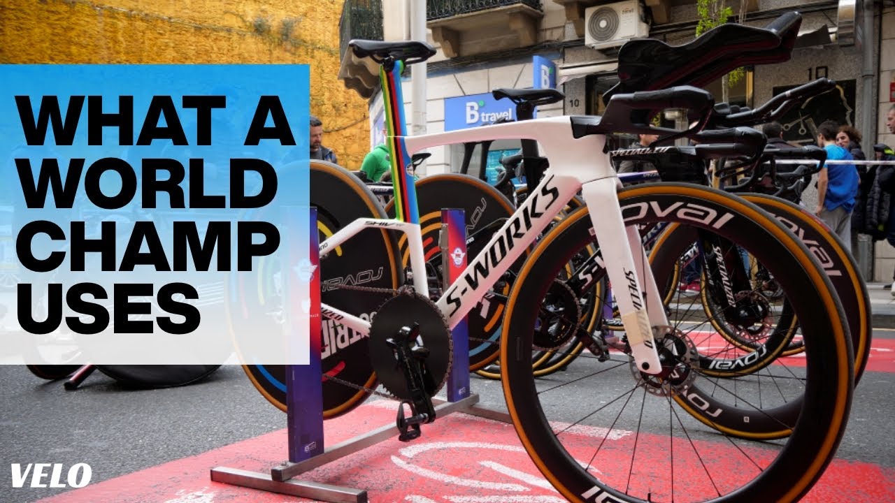 Remco Evenepoel's Specialized S-Works Shiv TT