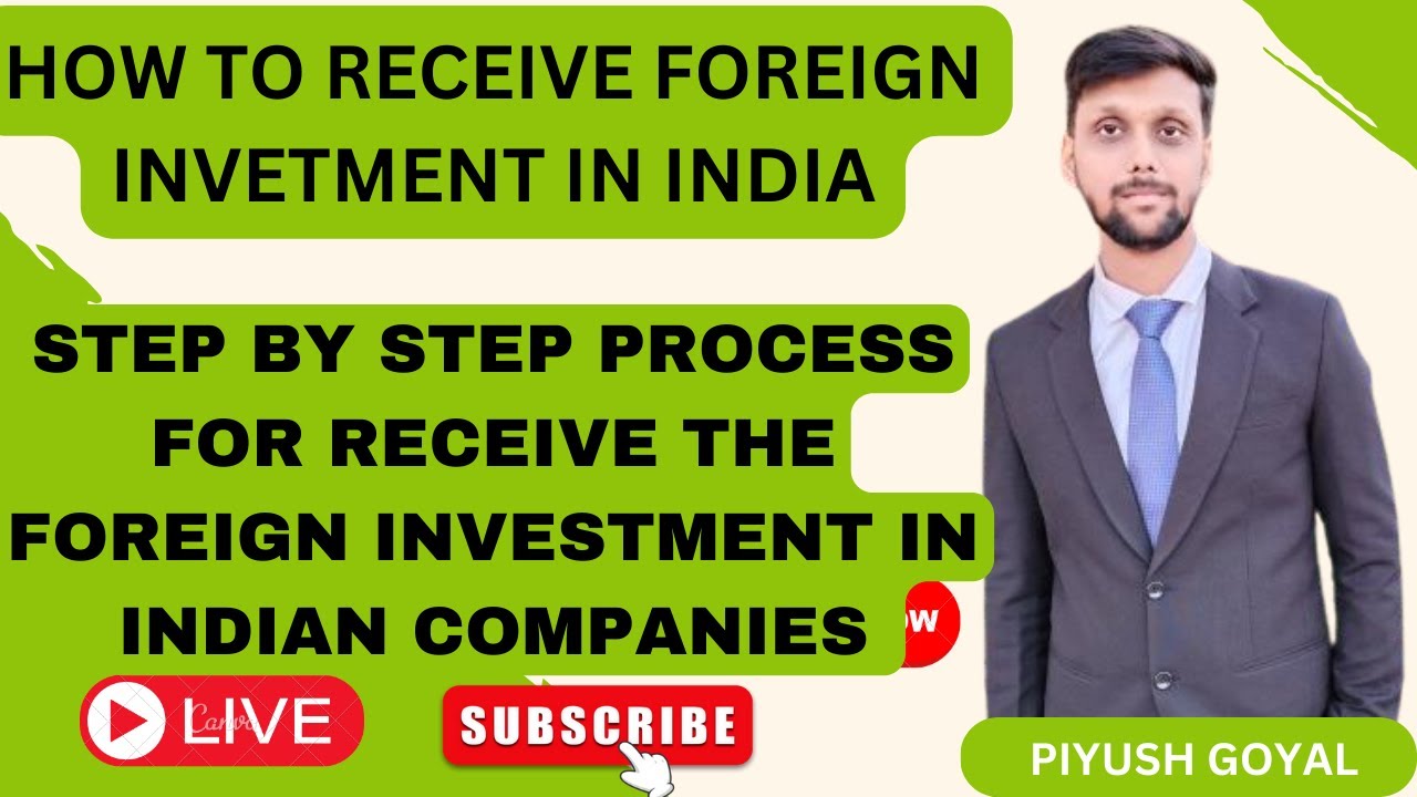 How to get foreign investment in India || FEMA and RBI compliance FDI || Foreign Direct Investment