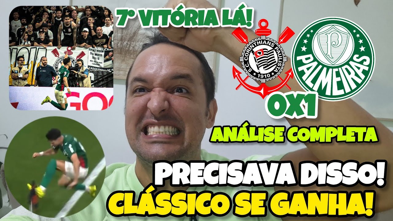 👊🏻🟢⚪VAMOS! CLÁSSICO SE GANHA COR 0X1 PAL - O QUE REPRESENTA ESSA VITÓRIA. TEMOS DE MELHORAR SIM MAS.