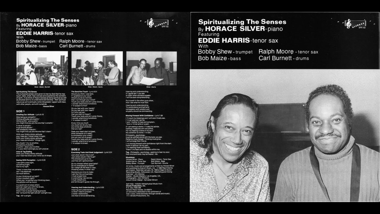 Horace Silver   Seeing With Perception