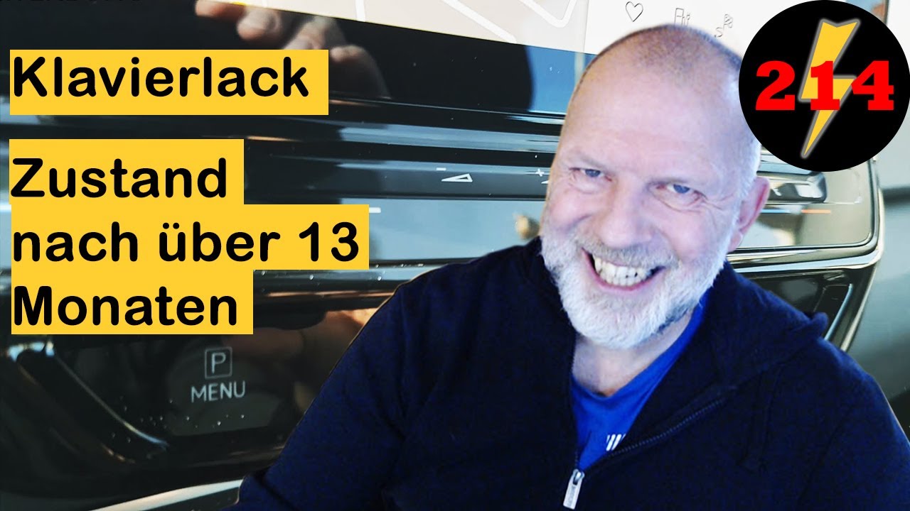 ⚡ Zustand von Klavierlack nach 13 Monaten