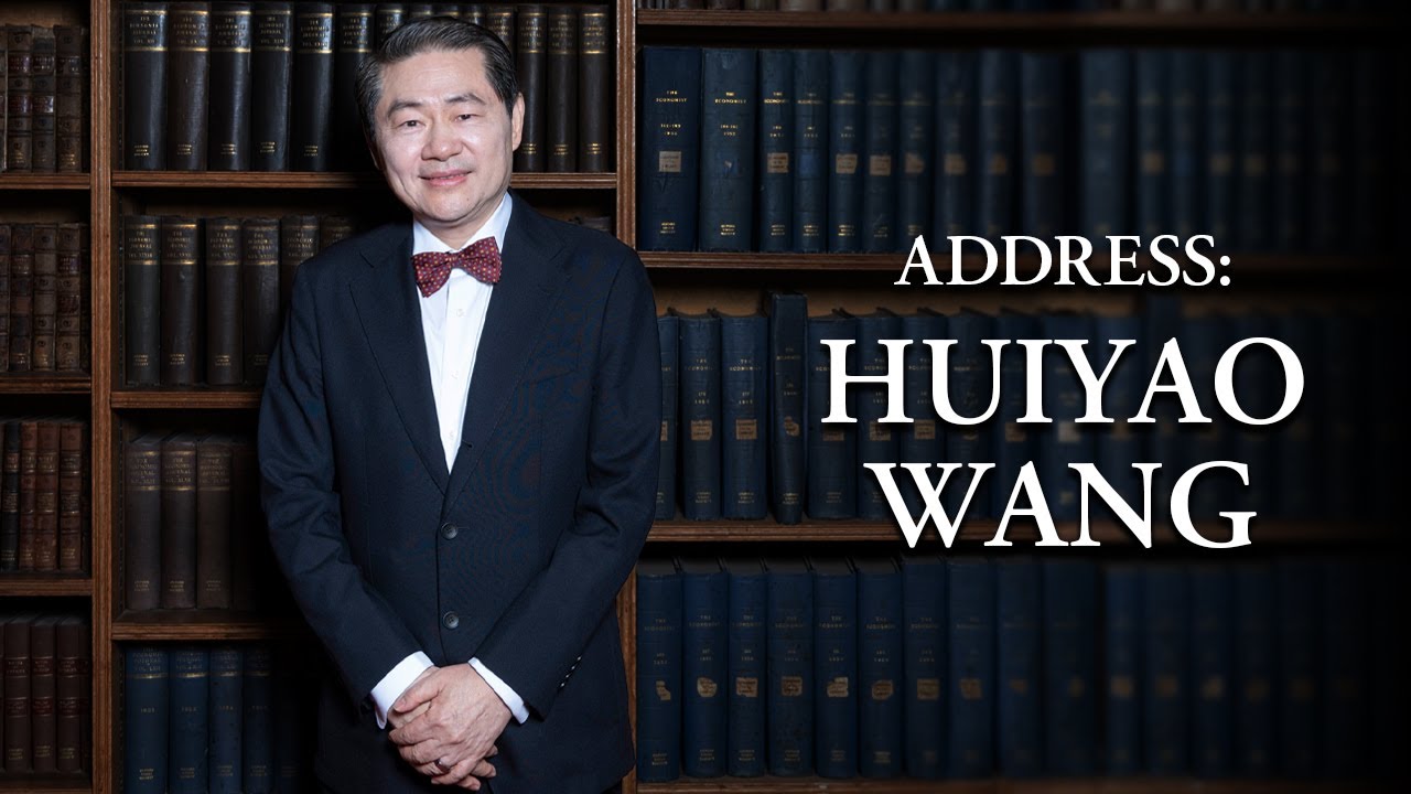 Huiyao Wang on the importance of global trade, China's role in global peace & climate change