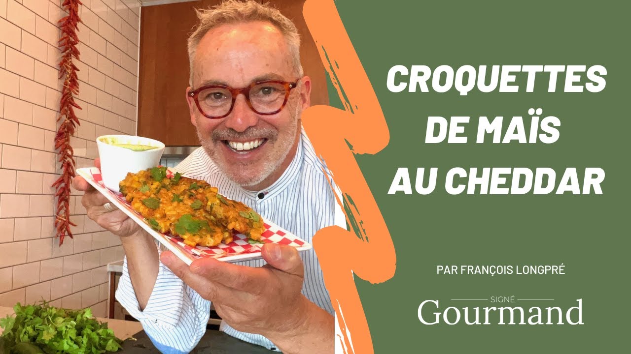 CROQUETTES DE MAÏS AU CHEDDAR