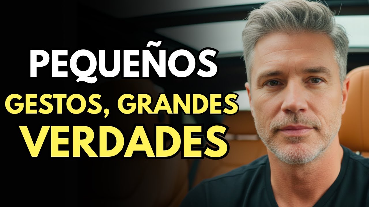TRES GESTOS MASCULINOS QUE SOLO APARECEN CUANDO SÍ HAY SENTIMIENTOS