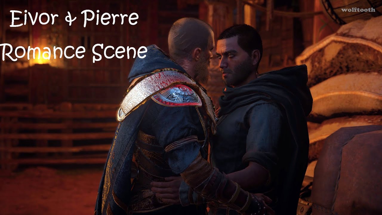 Male Eivor & Pierre Romance Scene | Assassin's Creed Valhalla The Siege of Paris