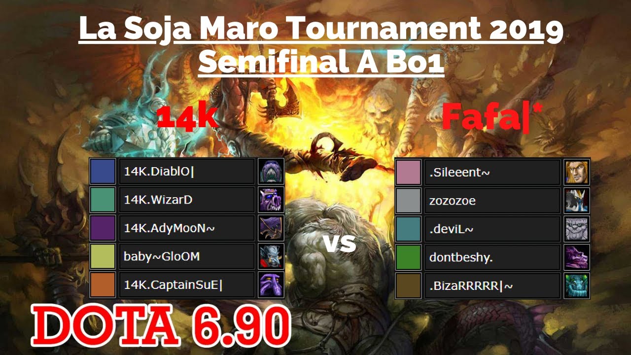 14k vs Fafa|* || Semifinal A - Bo1 | La Soja Maro Tournament 2019 | DOTA RGC
