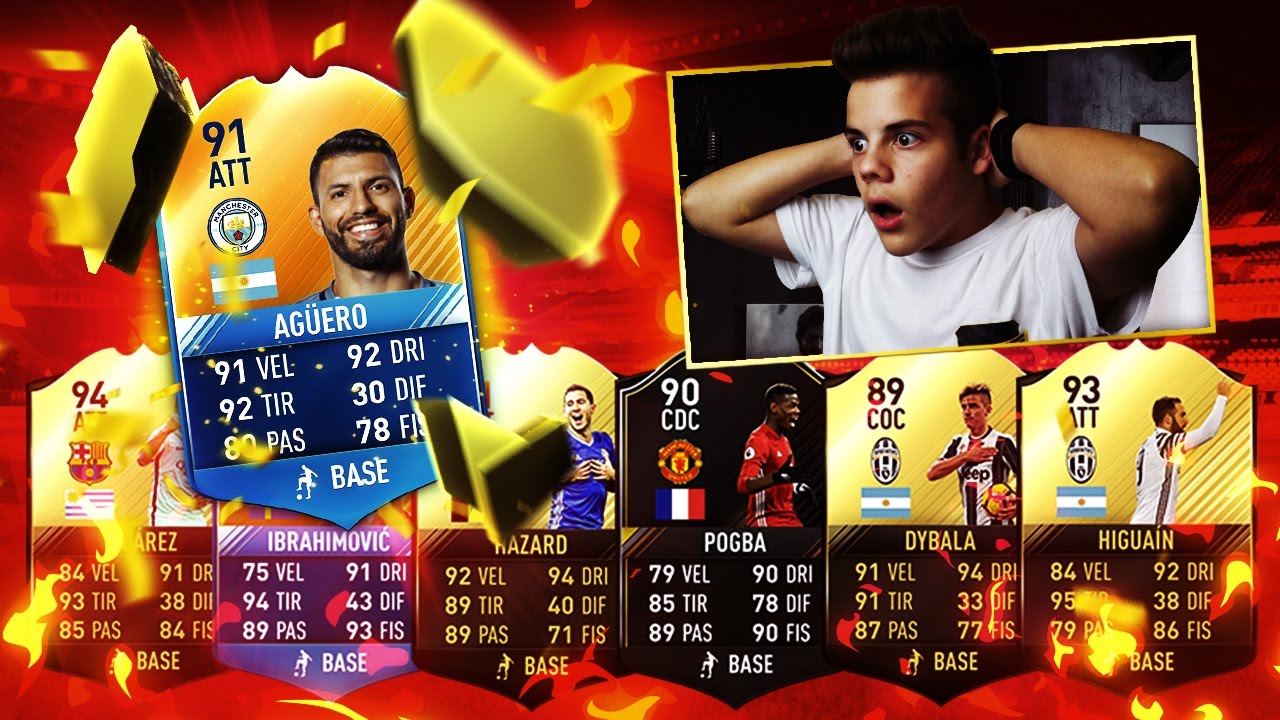 OMMIODDIOOO!! AGUERO MOTM 91 IN A PACK!!!!! - TOP 10 BEST PACKS OF FEBRUARY