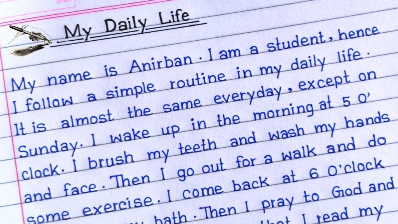 Essay On My Daily Routine In English | My Daily Life Essay | My Daily Routine Essay In English |