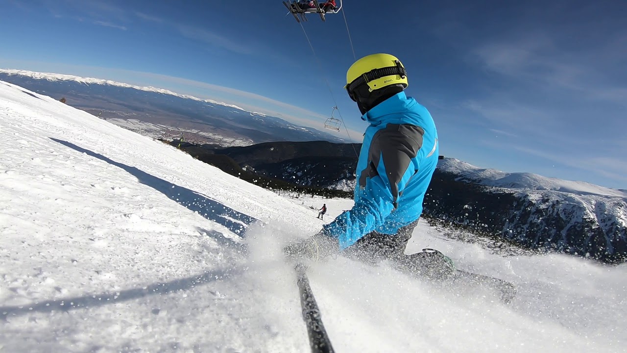 Bansko Plato pistinde Snowboard