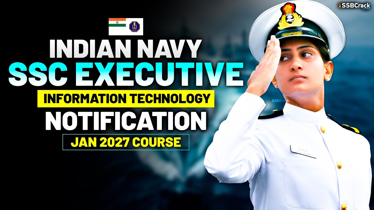 Indian Navy SSC IT Officer Notification 2026
