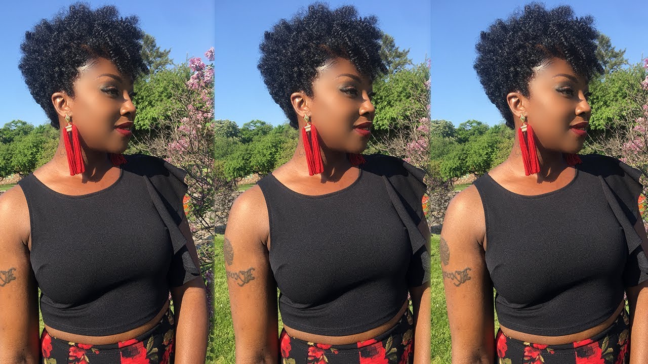 How to TWA Braidless Crochet (Curlkalon Hair)