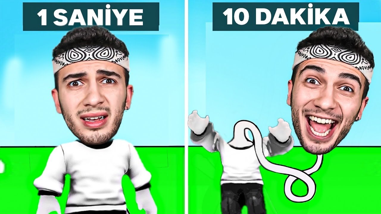 ROBLOX AMA HER SANİYE BOYNUM UZUYOR