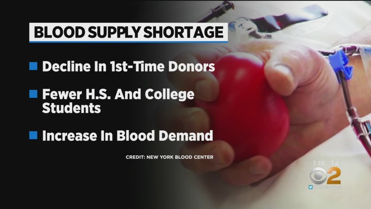 Blood Donors Needed In New York