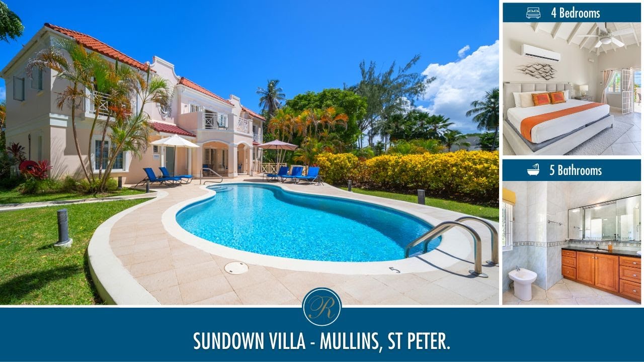 Sundown Villa Barbados - Holiday Villa Rental